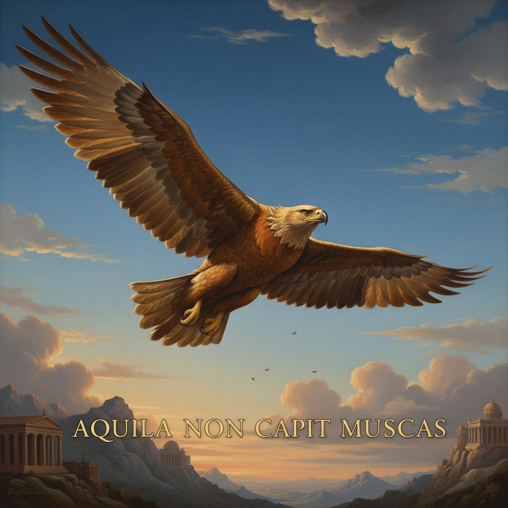 Aquila non capit muscas