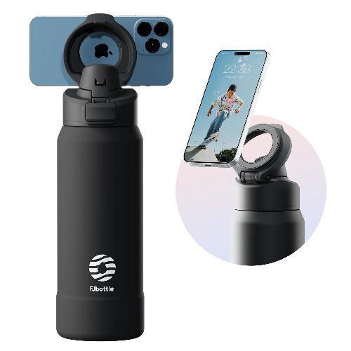 Termovannflaske med magnetisk mobilholder