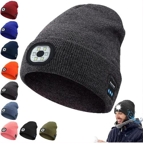 Bluetooth-lue med LED-lys