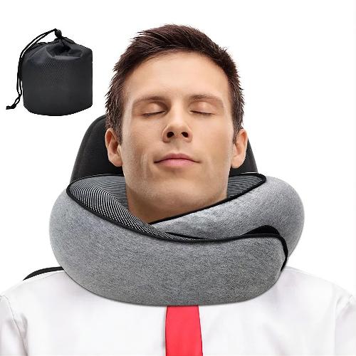 Snegl nakkepute i memory foam
